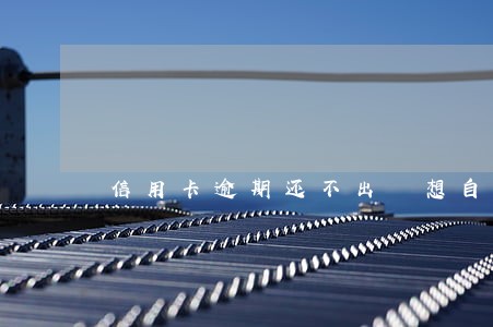 信用卡逾期还不出 想自杀 信用卡逾期还不出 想自杀